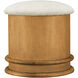 Piccolo 18 inch Beige Storage Stool